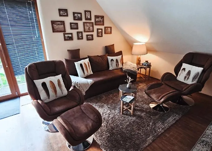 アパート & Landlust Fulda ペータースベルク